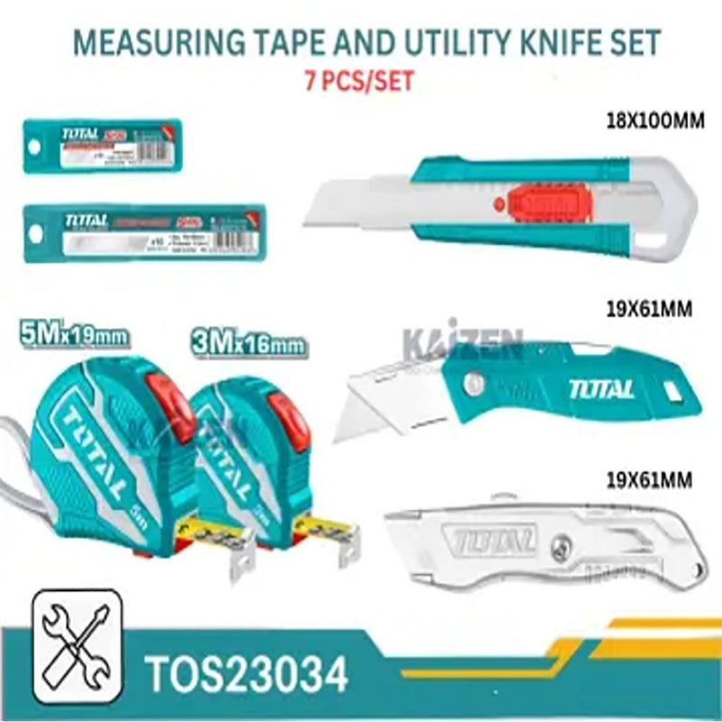 KIT DE HERRAMIENTA 7 PZS TOTAL