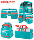 JUEGO DE PORTA HERRAMIENTA X 4 PZS SUPER TOTAL (TOS230912)