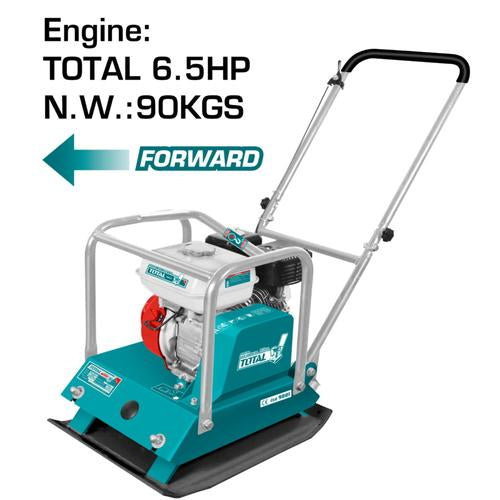 COMPACTADOR DE PLATO 6.5HP TIPO RANA A GASOLINA  (TOTAL)