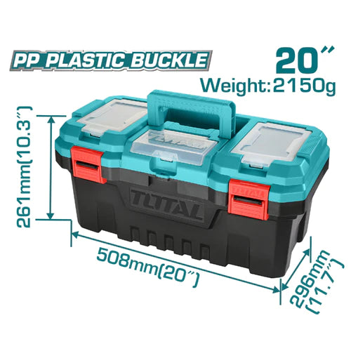CAJA DE HERRAMIENTA (20") PLASTICA (TOTAL)