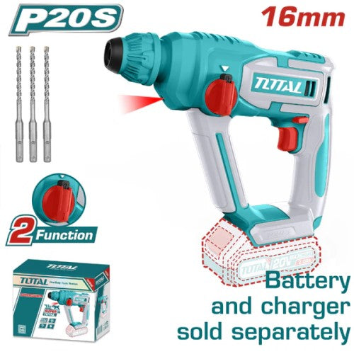 TALADRO INALAMBRICO ROTOMARTILLO SDS PLUS 5/8 NO INCLUYE BATERIA NI CARGADOR