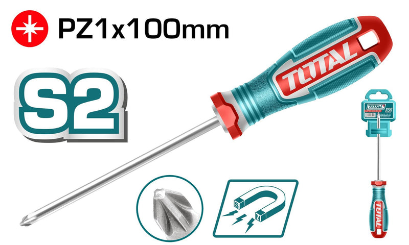 DESTORNILLADOR 3/16X4" (+) PUNTA IMANTADA