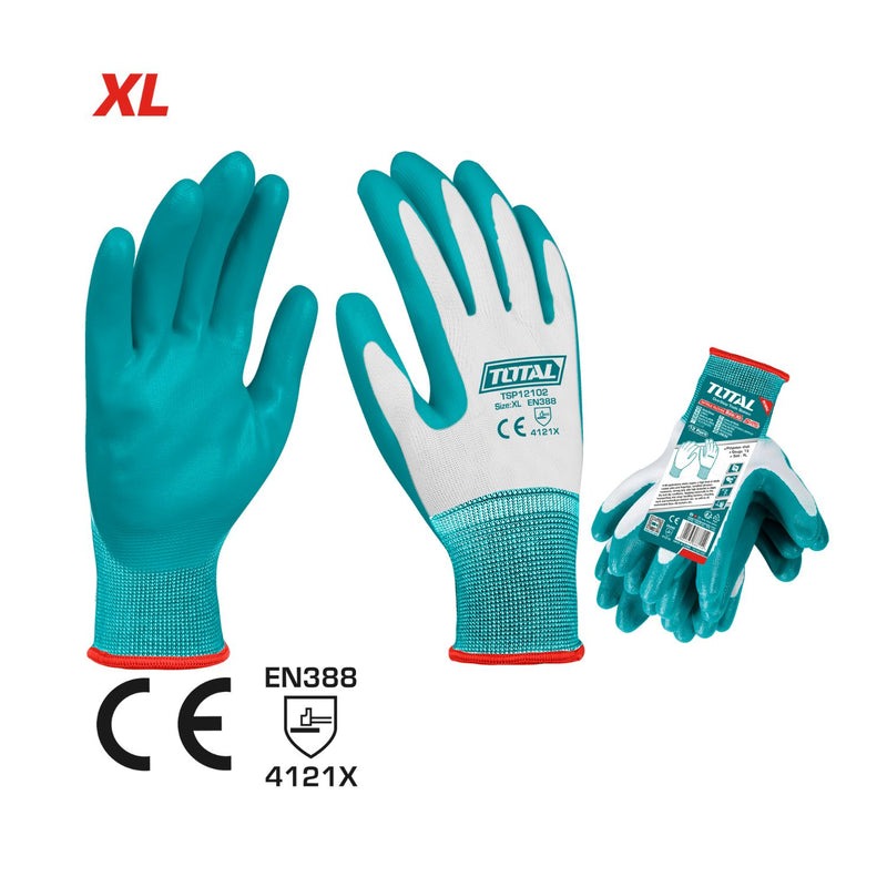 GUANTE DE NITRILO XL SUPER TOTAL