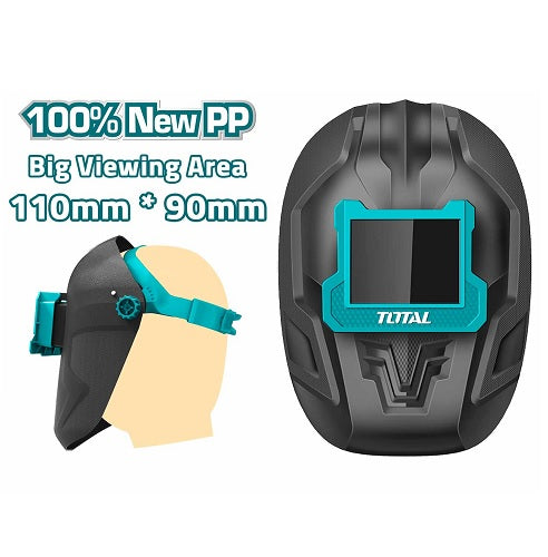 CARETA DE SOLDAR VISOR ALZABLE / SUPER SELECT  (TOTAL)