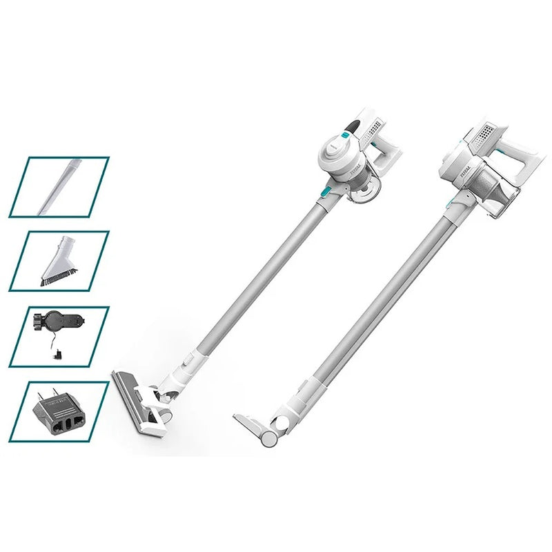 ASPIRADORA MANUAL RECARGABLE 0.8LTS USO DOMESTICO TOTAL