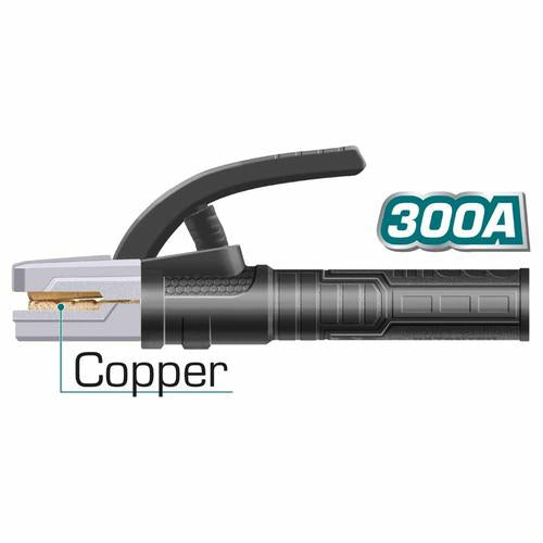 PINZA PORTAELECTRODOS 300AH (TOTAL)