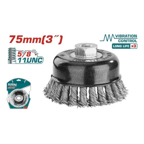 GRATA (3") COPA ENTORCHADA INDUSTRIAL (TOTAL)