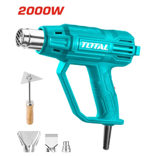 PISTOLA DE CALOR 2000W (480°C-560°C) / INDUSTRIAL (TOTAL)