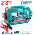 CARGADOR DE BATERIA PARA CARRO (12V - 24V) 110V (TOTAL)
