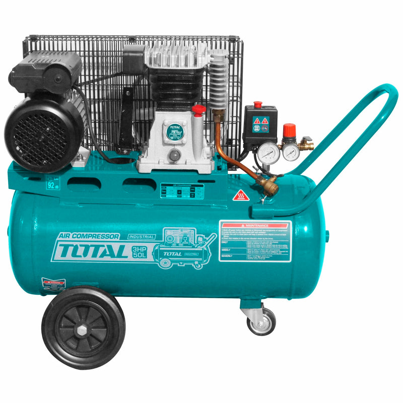 COMPRESOR DE AIRE 3.0HP (50L) 110V / DE POLEA  (TOTAL)