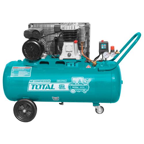COMPRESOR DE AIRE 3.0HP (100L) 110V / DE POLEA  (TOTAL)