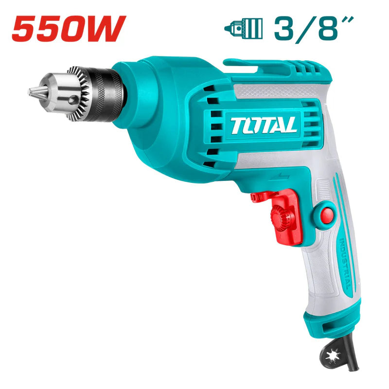 TALADRO 3/8 550W VVR INDUSTRIAL TOTAL