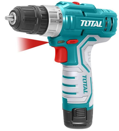 TALADRO 12V (3/8") + 2 BATERIAS LARGAS 1,5AH SIN PERCUTOR (TOTAL)