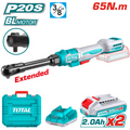 RACHE INALAMBRICO 3/8" 20V 65NM EXTENDIBLE  INCLUYE 2 BATERIAS 2.0AH  Y CARGADOR  INDUSTRIAL SUPER TOTAL (UTDRLI2065292)