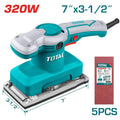 LIJADORA 320W DE ACABADO / INDUSTRIAL (TOTAL)