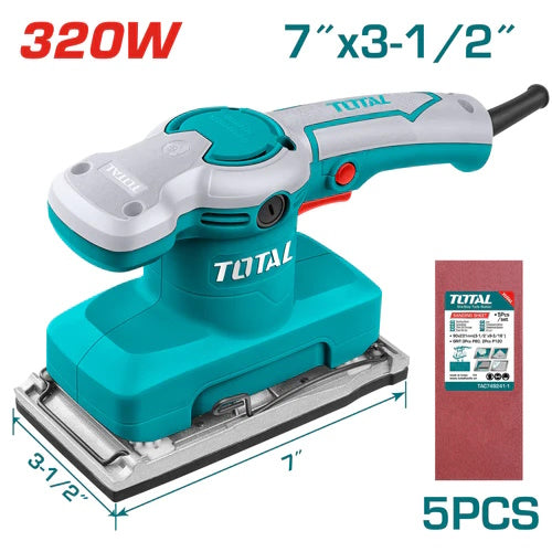 LIJADORA 320W DE ACABADO / INDUSTRIAL (TOTAL)