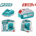 BATERIA 20 VOL 4,0 AH + CARGADOR CARGA RAPIDA (TOTAL)