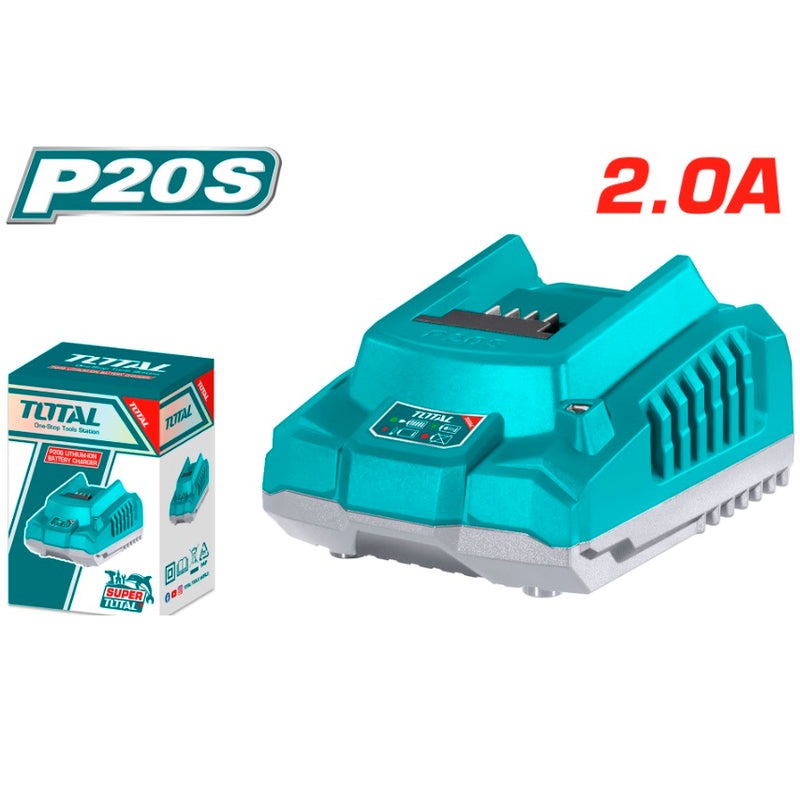 CARGADOR DE BATERIA 20V / CARGA RAPIDA (TOTAL)