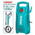 HIDROLAVADORA 1400W 1900PSI DE ALTA PRESION (TOTAL)