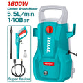 HIDROLAVADORA 1600W 2030PSI 120V TOTAL (UTGT11336)
