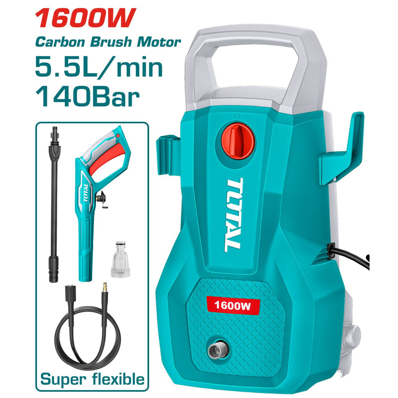 HIDROLAVADORA 1600W 2030PSI 120V TOTAL (UTGT11336)