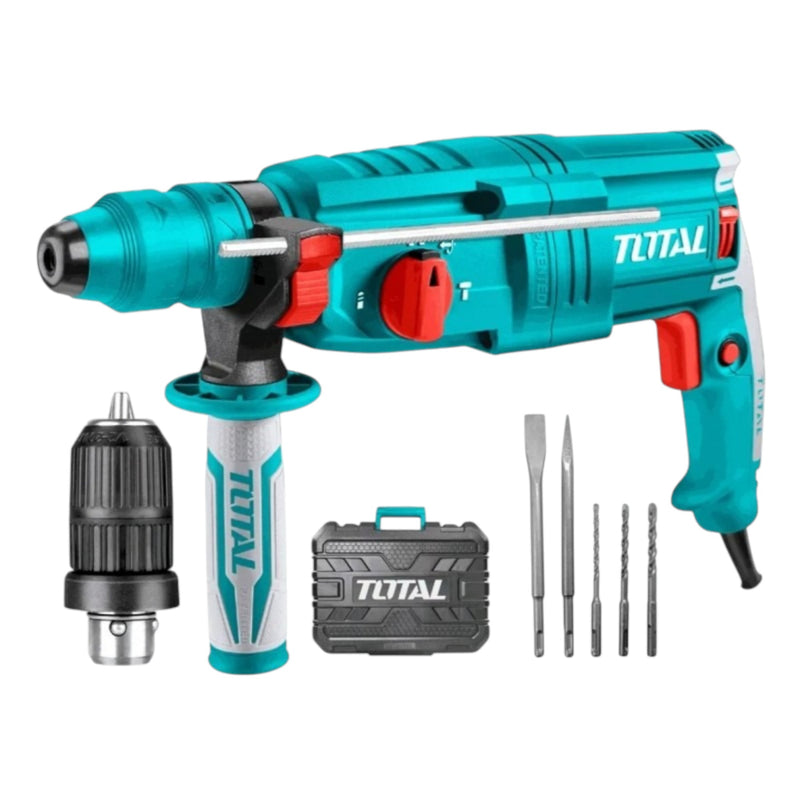 ROTOMARTILLO 800W (SDS PLUS) 2.5J + MANDRIL (TOTAL)