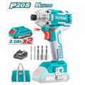 ATORNILLADOR DE IMPACTO 20V (1/4") (SIN ESCOBILLAS) / INDUSTRIAL (TOTAL)