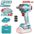 LLAVE DE IMPACTO 20V (1/2") +2 BATERÍAS 2,0AH (TOTAL)