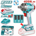 PISTOLA IMPACTO INALAMBRICA 1/2 20V (UTIWLI20455)