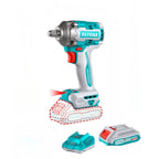 PISTOLA IMPACTO INALAMBRICA 1/2 20V 400 NM INCLUYE 2 BAT 1 CARGADOR 1 LAMP COPAS