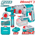 TALADRO INALAMBRICO ROTOMARTILLO 1" 20V SDS PLUS  (UTRHLI262085)