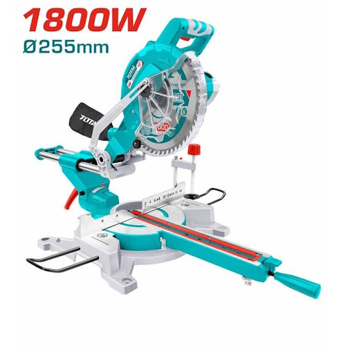 SIERRA INGLETEADORA TELESCOPICA 10 1800W INDUSTRIAL TOTAL ( UTS421825517 )