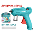PISTOLA SILICONA 25W 110-120V INCLUYE 4 BARRAS SUPER TOTAL