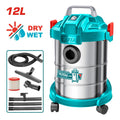 ASPIRADORA 800W (12L) SECO O HUMEDO (TOTAL)