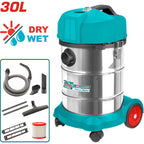ASPIRADORA 1400W (30L) SECO O MOJADO  (TOTAL)